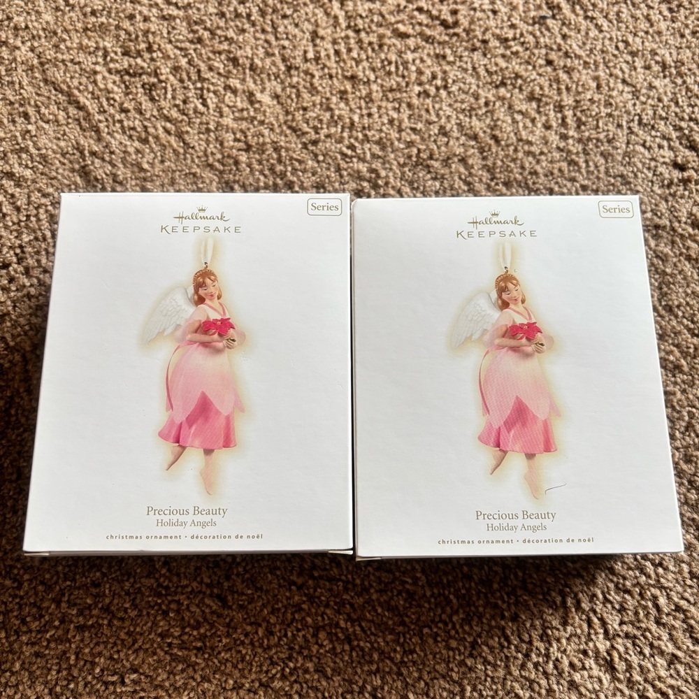Hallmark Keepsake Precious Beauty Holiday Angels